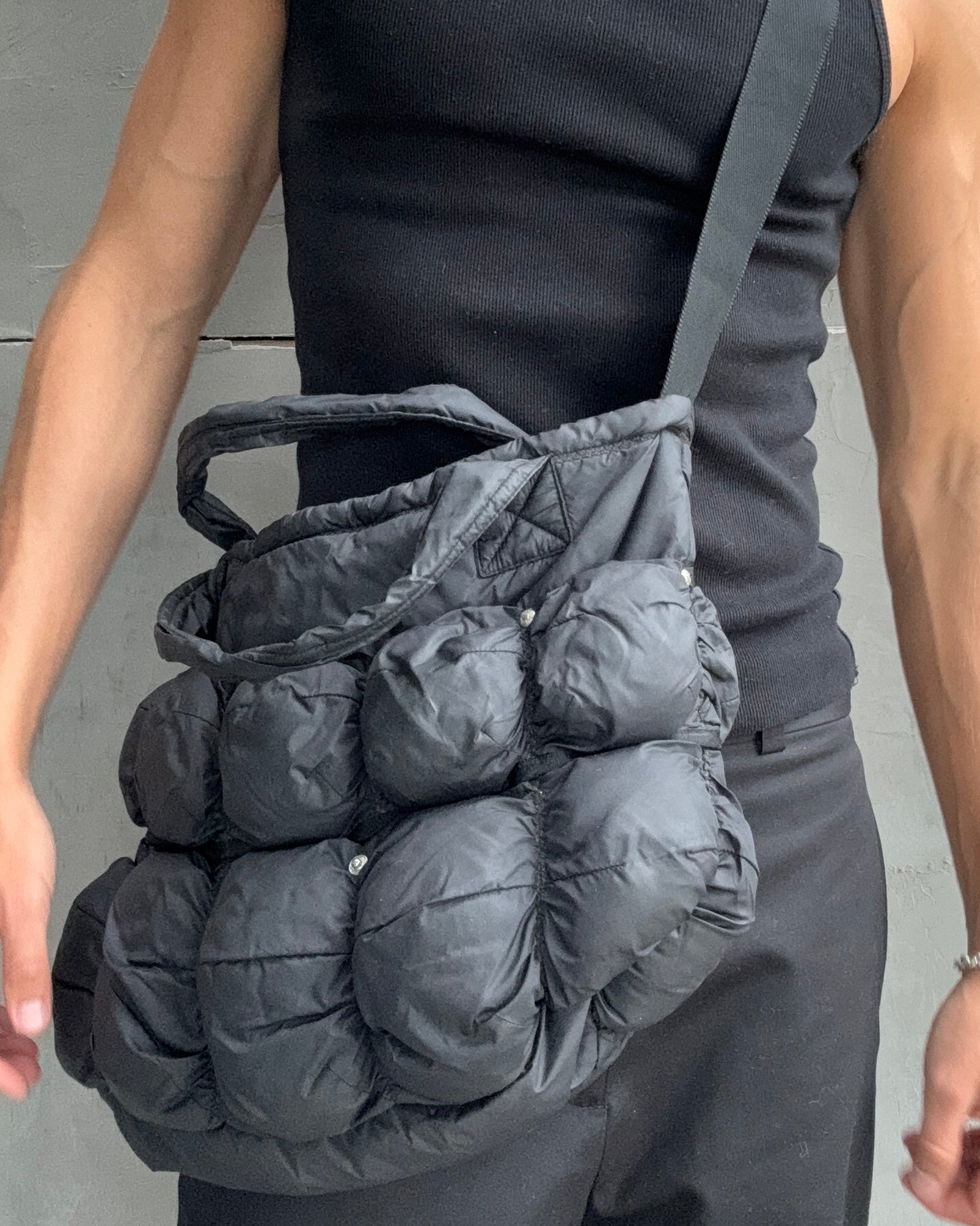 MARITHE FRANCOIS GIRBAUD POKACHU PUFFER SIDE BAG