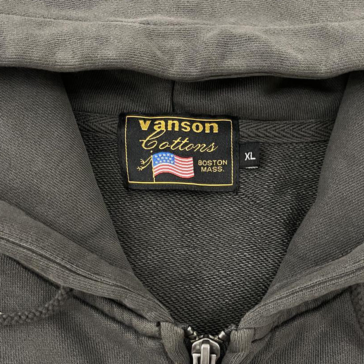 Vanson Leathers Distressed Skeleton Hoodie - XL