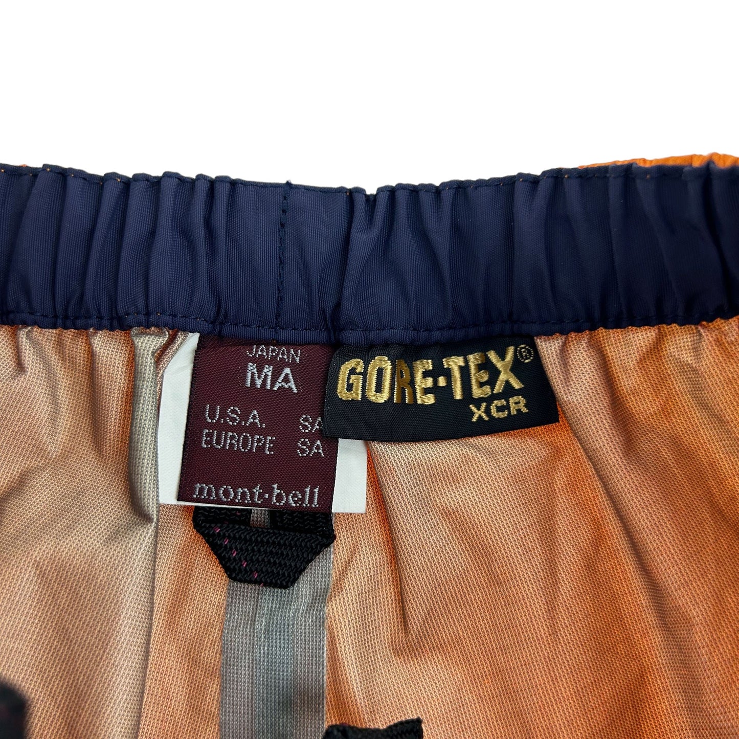 Vintage Montbell Gore-Tex Waterproof Trousers Size W28