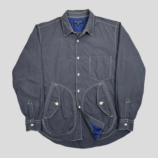 CDG Homme 2004 Windproof Cargo Shirt - M/L - Known Source