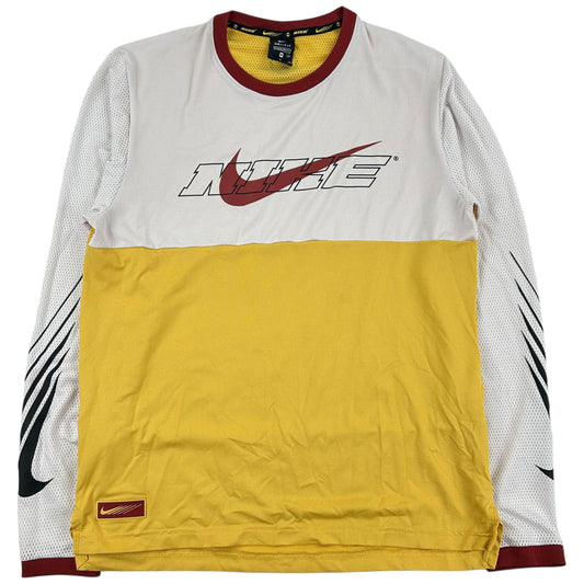 Nike Long Sleeve Mesh Sports T Shirt Size M