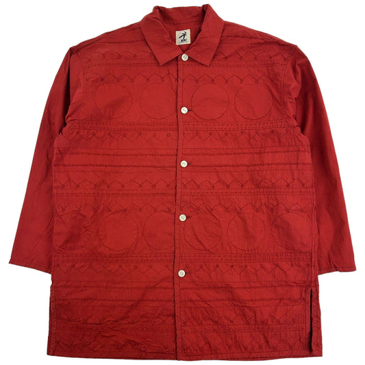 Vintage Hai By Issey Miyake Embroidered Shirt Size M - Known Source