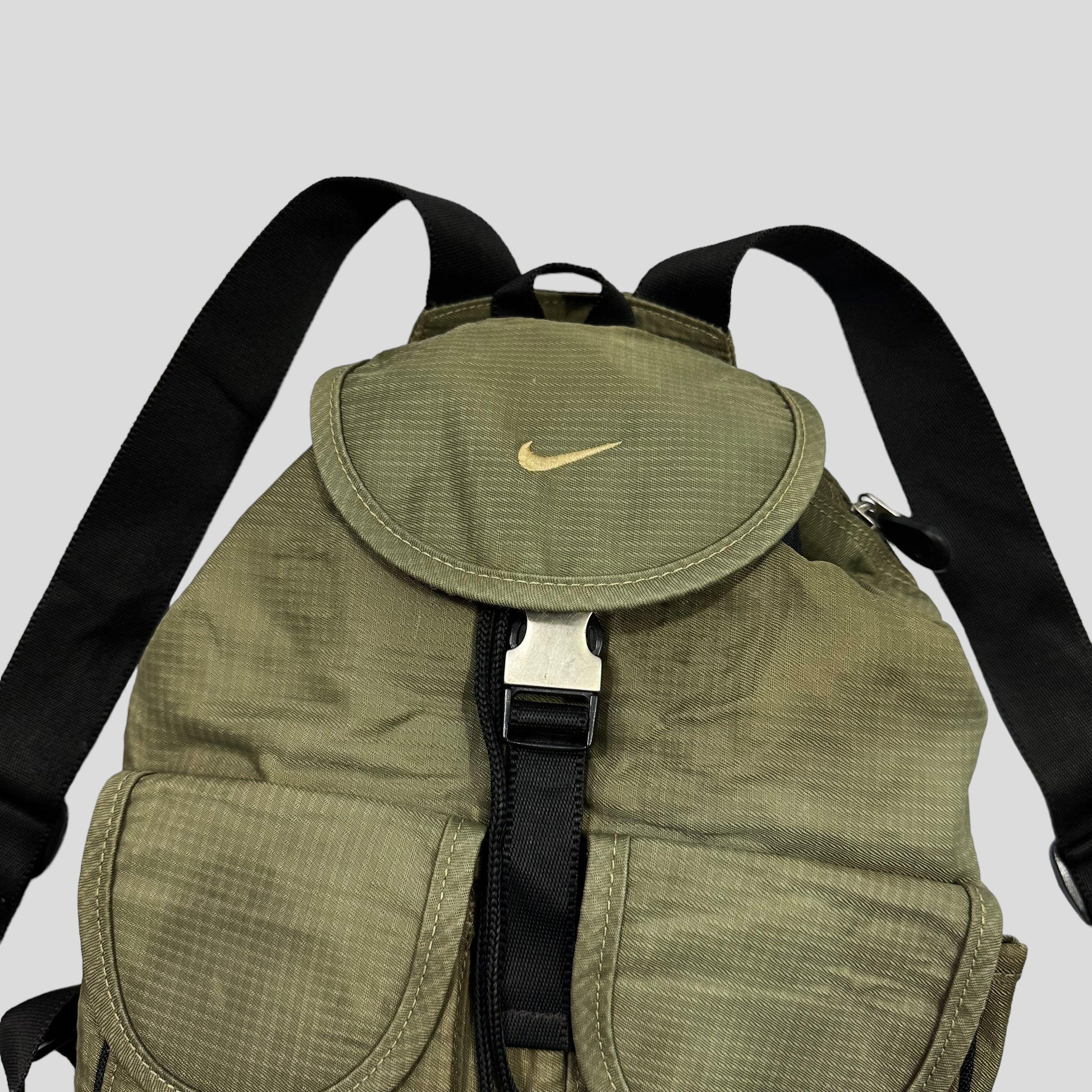 Nike 2003 Nylon Ripstop Multipocket Mini Backpack - Known Source
