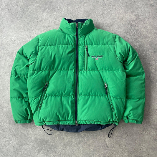 Polo Sport Ralph Lauren 1990s technical fleece lined puffer jacket (L) - Known Source
