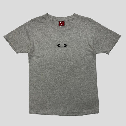 Oakley 00’s Rubberised 3D Icon Logo T-shirt - M - Known Source