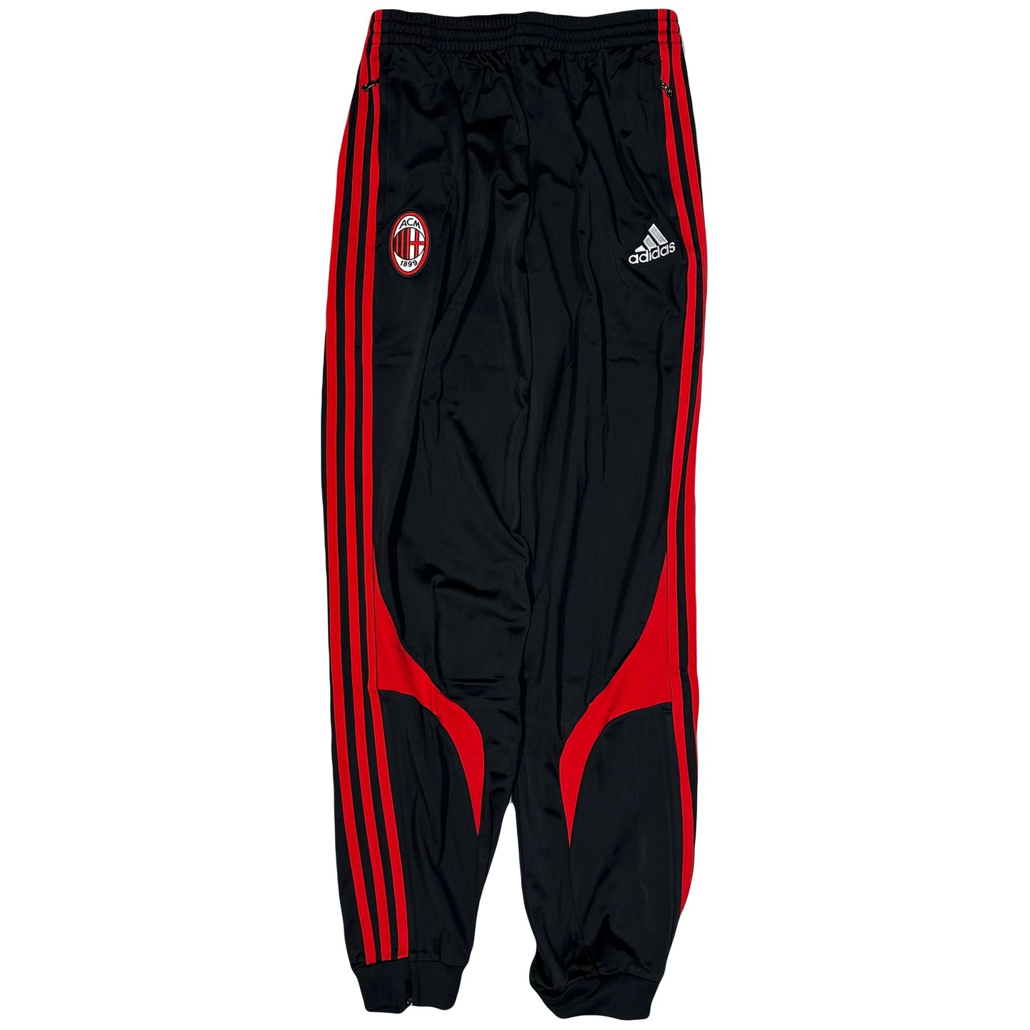 Adidas AC Milan 2006/07 Tracksuit In Black & Red ( M )