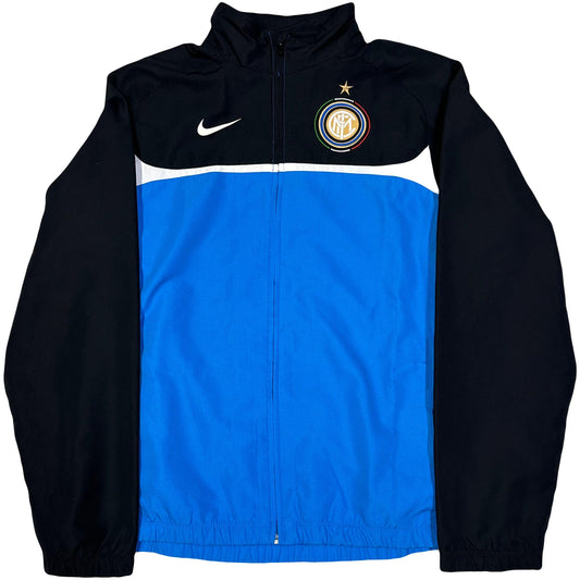 Nike 2010/11 Inter Milan Tracksuit Top ( L ) - Known Source