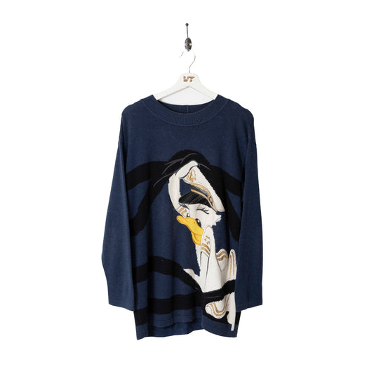 Iceberg Knitted Daffy Duck Sailor Sweater