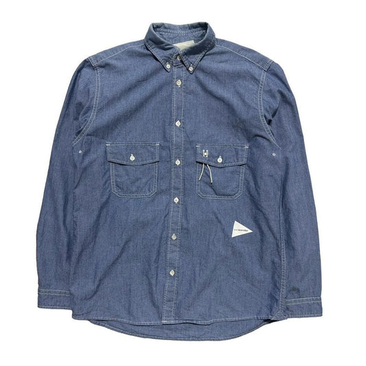 And Wander Chambray Cotton Shirt - Known Source