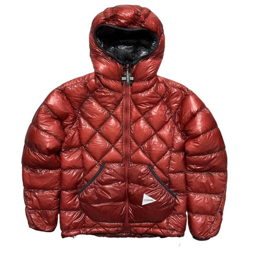 And Wander Red Pertex Diamond Stich Down Jacket - Known Source