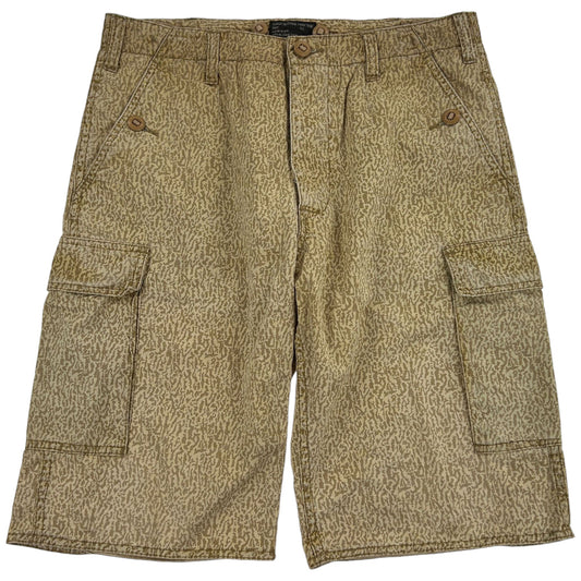 Vintage Stussy Cargo Patterned Shorts Size W33