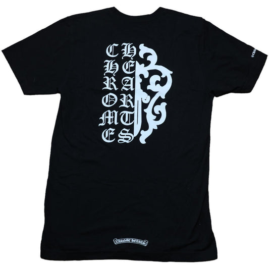 Chrome Hearts Black Pocket T-shirt with front and back graphic - Known Source