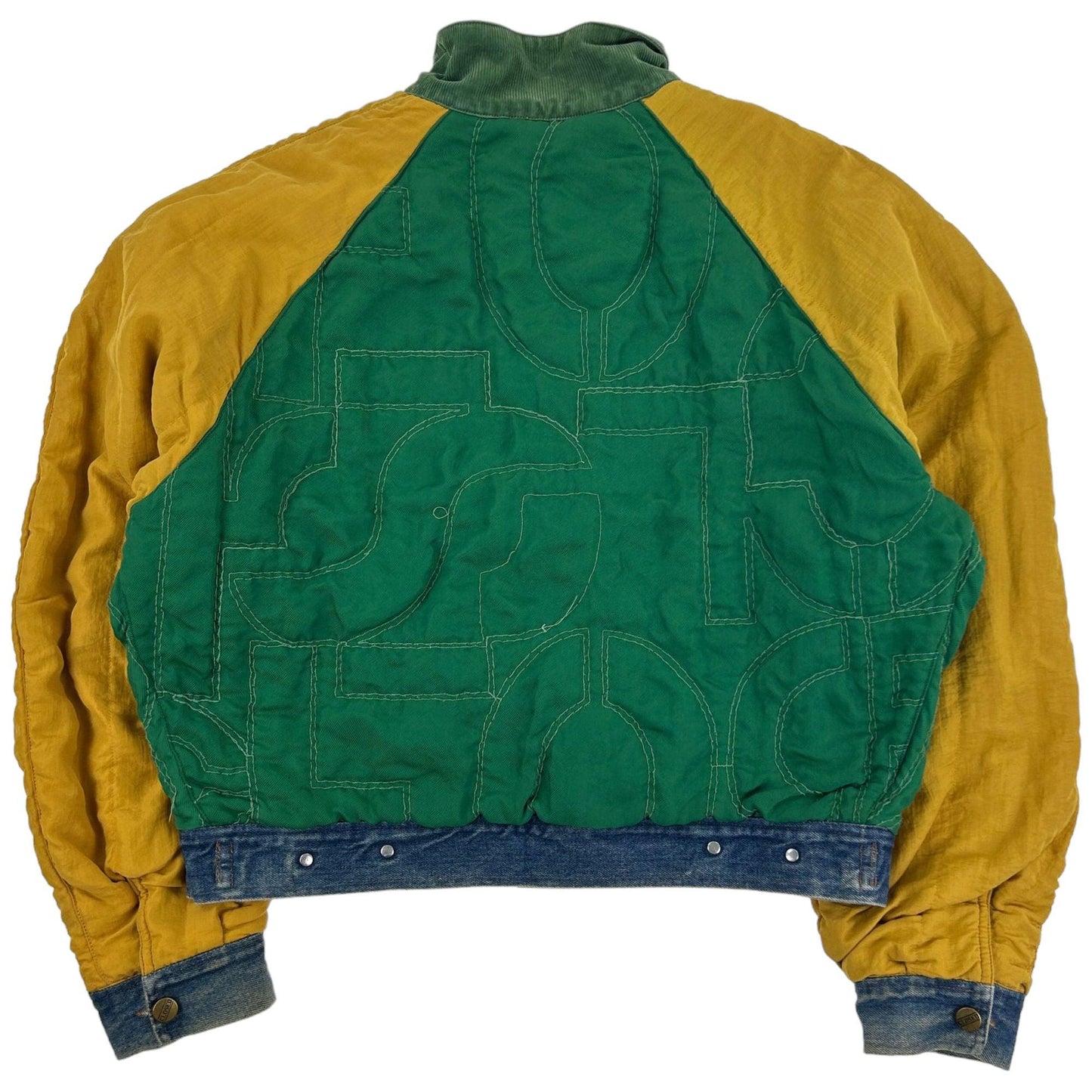 Vintage 1981 Marithe + Francois Girbaud CLOSED Reversible Denim Jacket Size L - Known Source