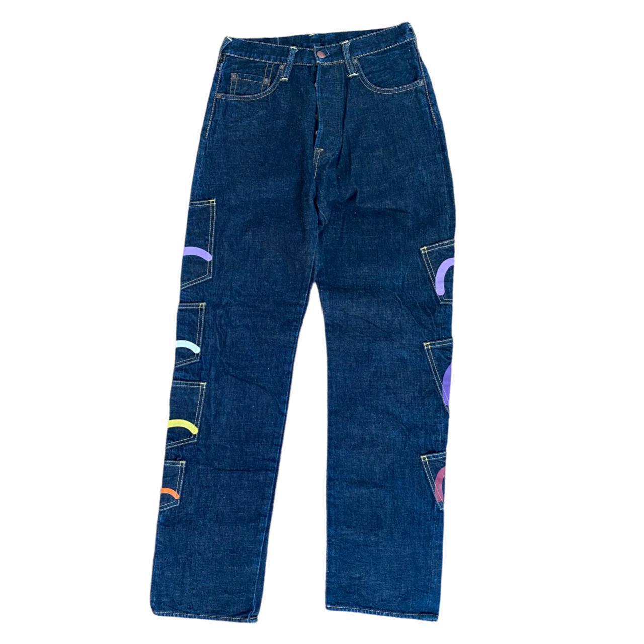 Evisu Multi Pocket Rainbow Denim Jeans - Paris Edition (30) - Known Source