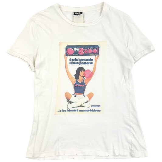Vintage DOLCE & GABBANA Big Babol Graphic T-Shirt Woman's Size S