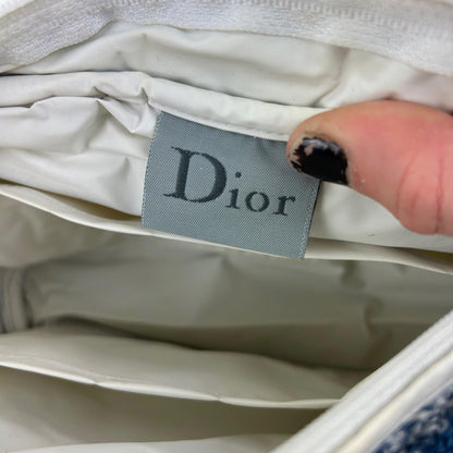 Vintage Dior Terry Cloth Monogram Hand Bag - Known Source