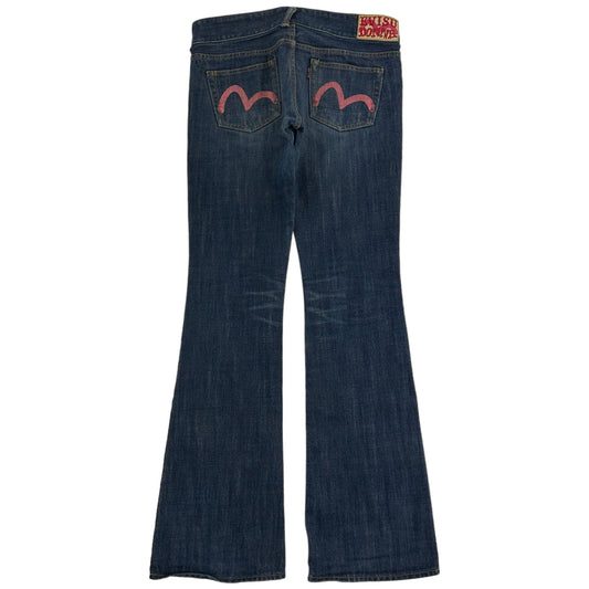 Vintage Evisu Double Gull Japanese Denim Jeans Size W30