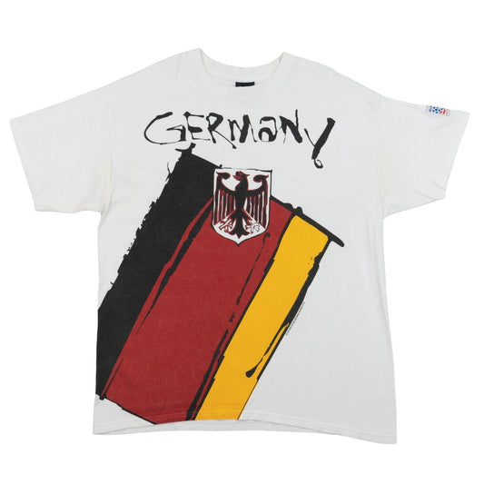 Vintage Germany Football T Shirt Size XL - Known Source