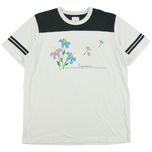 Vintage Supreme Flower Graphic T Shirt Size L - Known Source