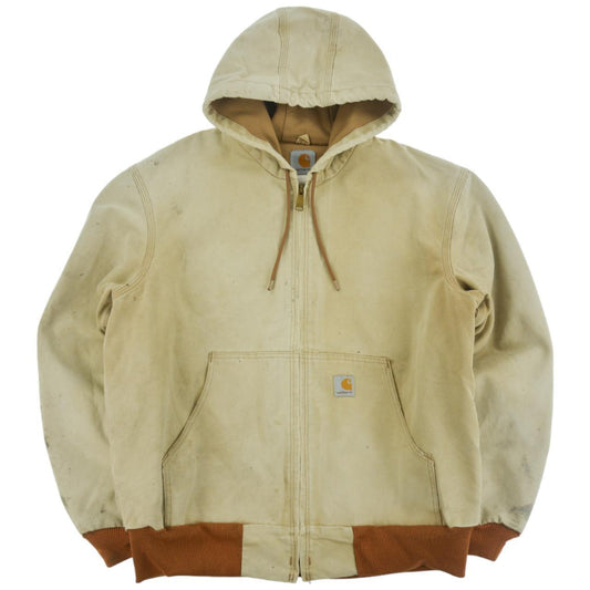 Vintage Carhartt Hooded Jacket Size L - Known Source
