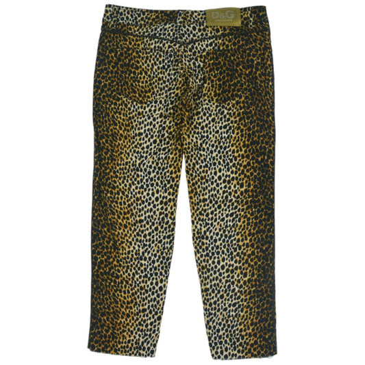 Vintage Dolce & Gabbana Leopard print Trousers Size W30 - Known Source