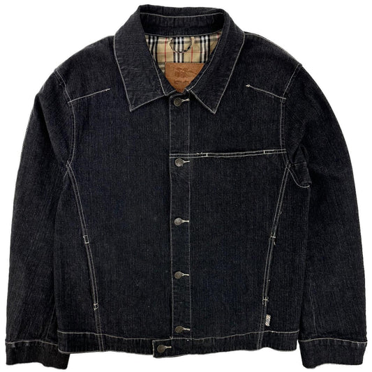 Vintage Burberry Denim Jacket Size M - Known Source