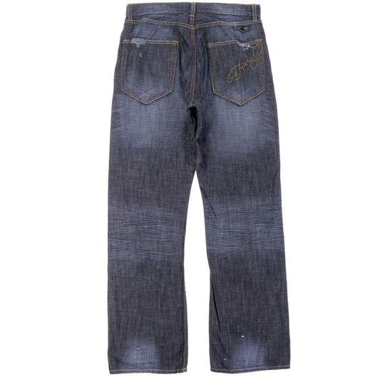 Vintage Ed Hardy Jeans Size W33 - Known Source