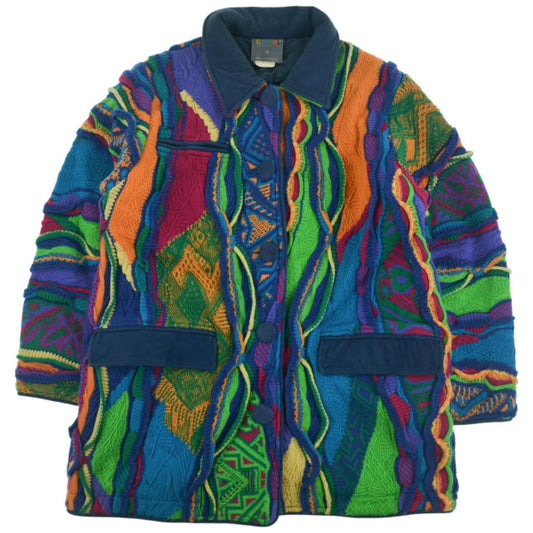 Vintage Coogi Knitted Jacket Woman’s Size M - Known Source