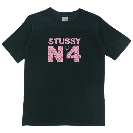 Vintage Stussy Louis Vuitton Parody Logo T Shirt Woman’s Size M - Known Source