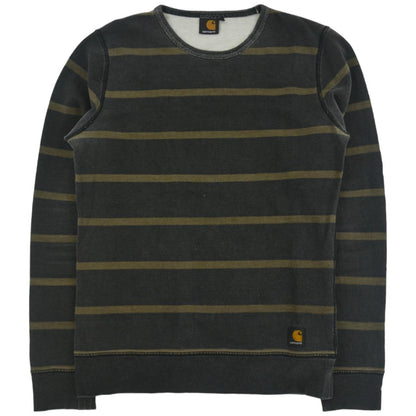 Vintage Carhartt Striped Sweatshirt Size M