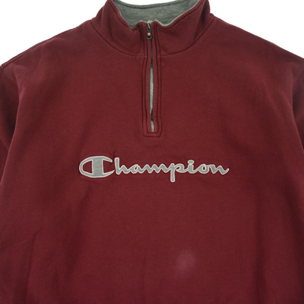 Vintage Champion Q Zip Jumper Size XL - Known Source
