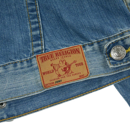 Vintage True Religion Denim Jacket Women's Size XS