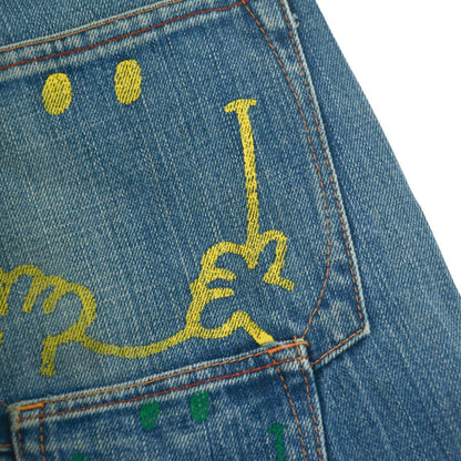 Vintage Mr Men Little Multi Pocket Jeans Size W30 - Known Source