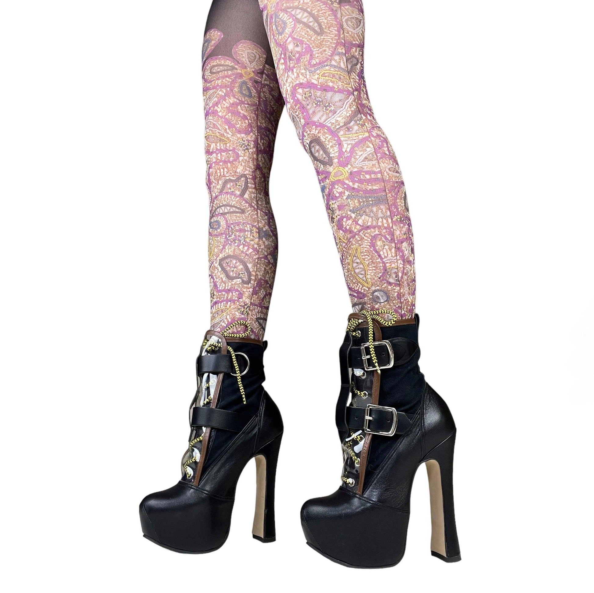 c.2013 Vivienne Westwood Elevated Seditionaries Bondage boots - Known Source