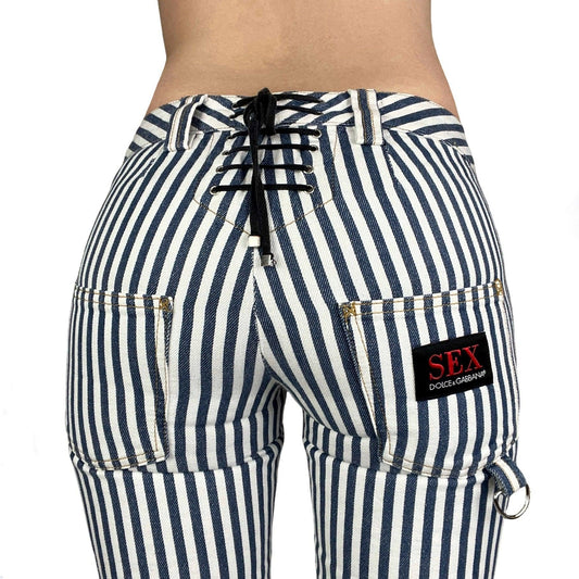S/S 2003 Dolce & Gabbana SEX jeans - Known Source