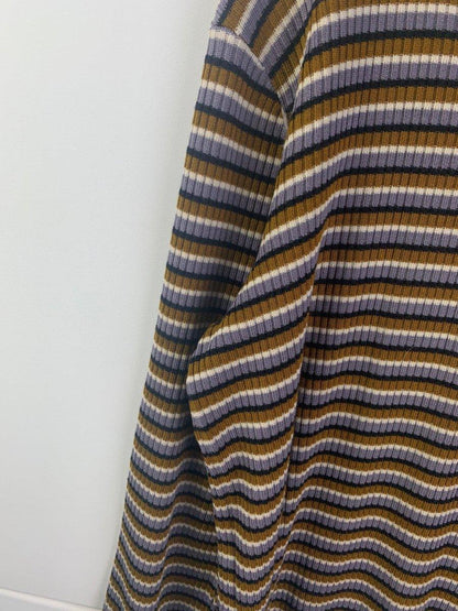 (L) Dries Van Noten AW2016 Striped Knit Sweater - Known Source