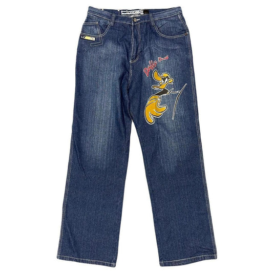 Lot 29 Daffy Duck Printed Jeans ( W34 ) - Known Source