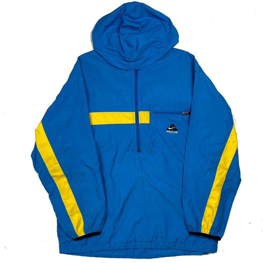 Nike ACG Windbreaker Jacket In Blue ( M ) - Known Source