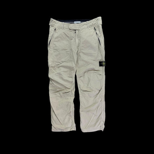 Stone Island Velcro Strap Frontal Cargo Trousers from S/S 2010