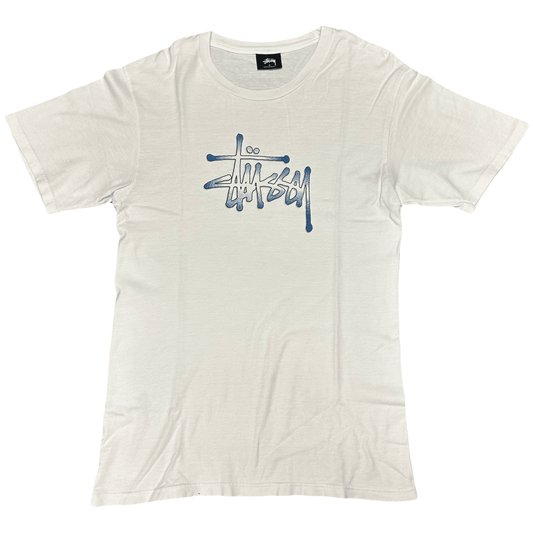 Stüssy Spellout T-Shirt In White ( S ) - Known Source