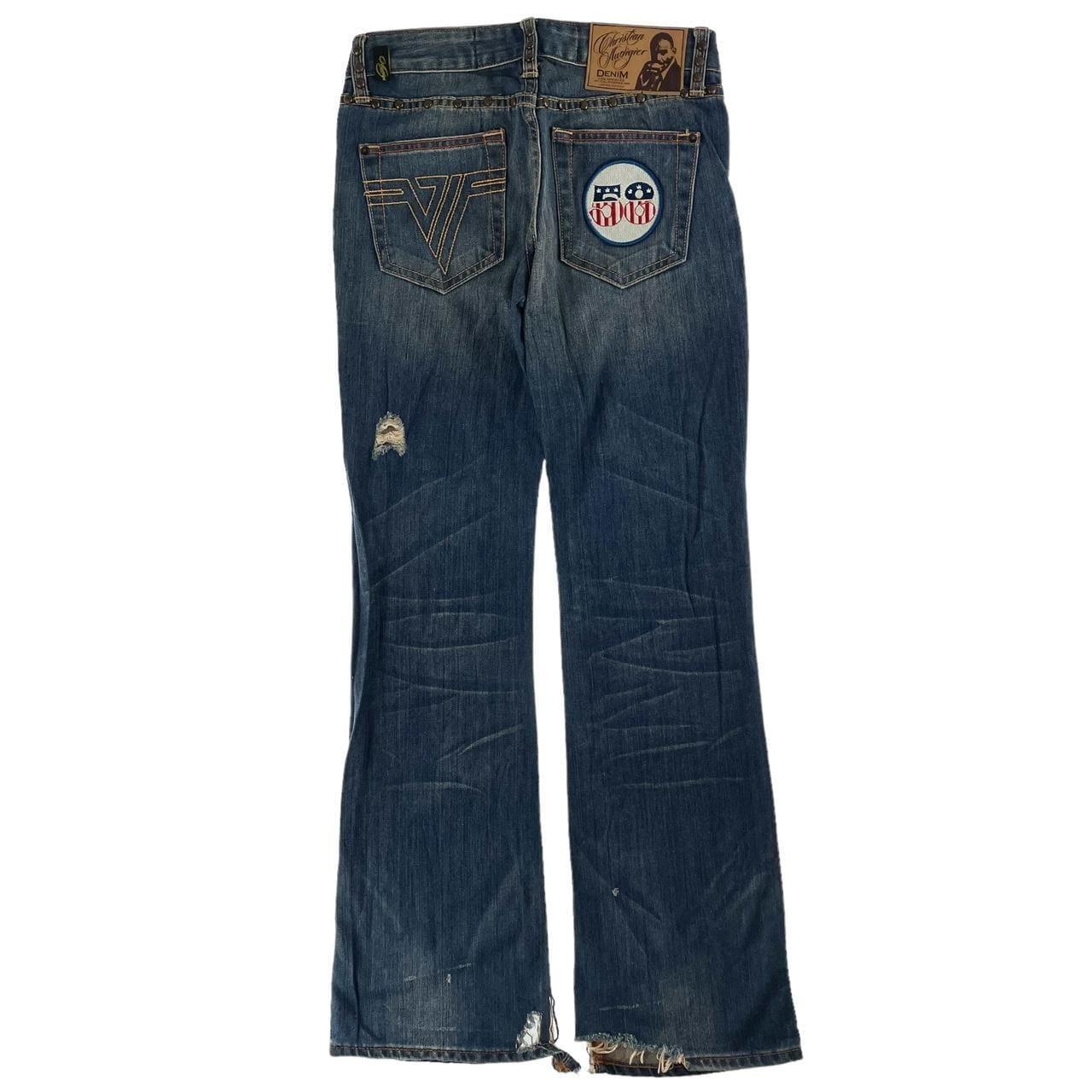 Vintage Christian Audigier denim jeans trousers W29 - Known Source