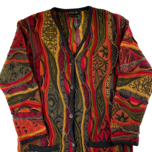Vintage Coogi knitted cardigan woman’s size L - Known Source