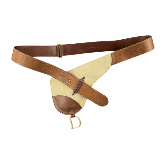 Vintage Dior saddle belt bag - Known Source