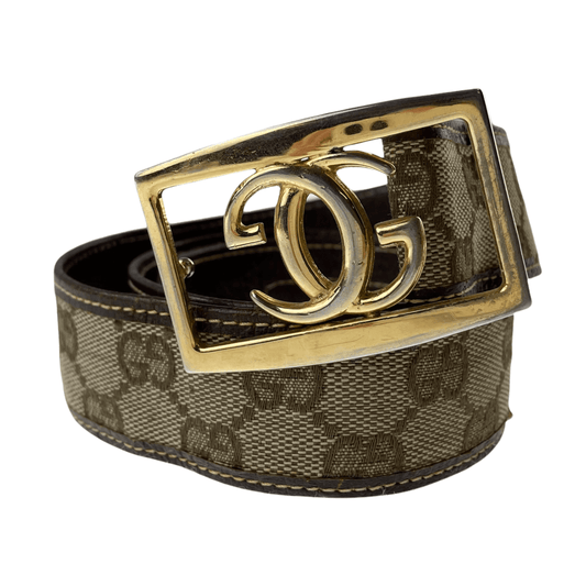 Vintage Gucci monogram belt - Known Source