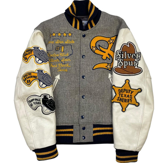 Whitesville Silver Spur Club Varsity Jacket ( 38 / S ) - Known Source