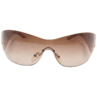 Vintage 2000s Prada Rimless Star Sunglasses | O/S, Brown
