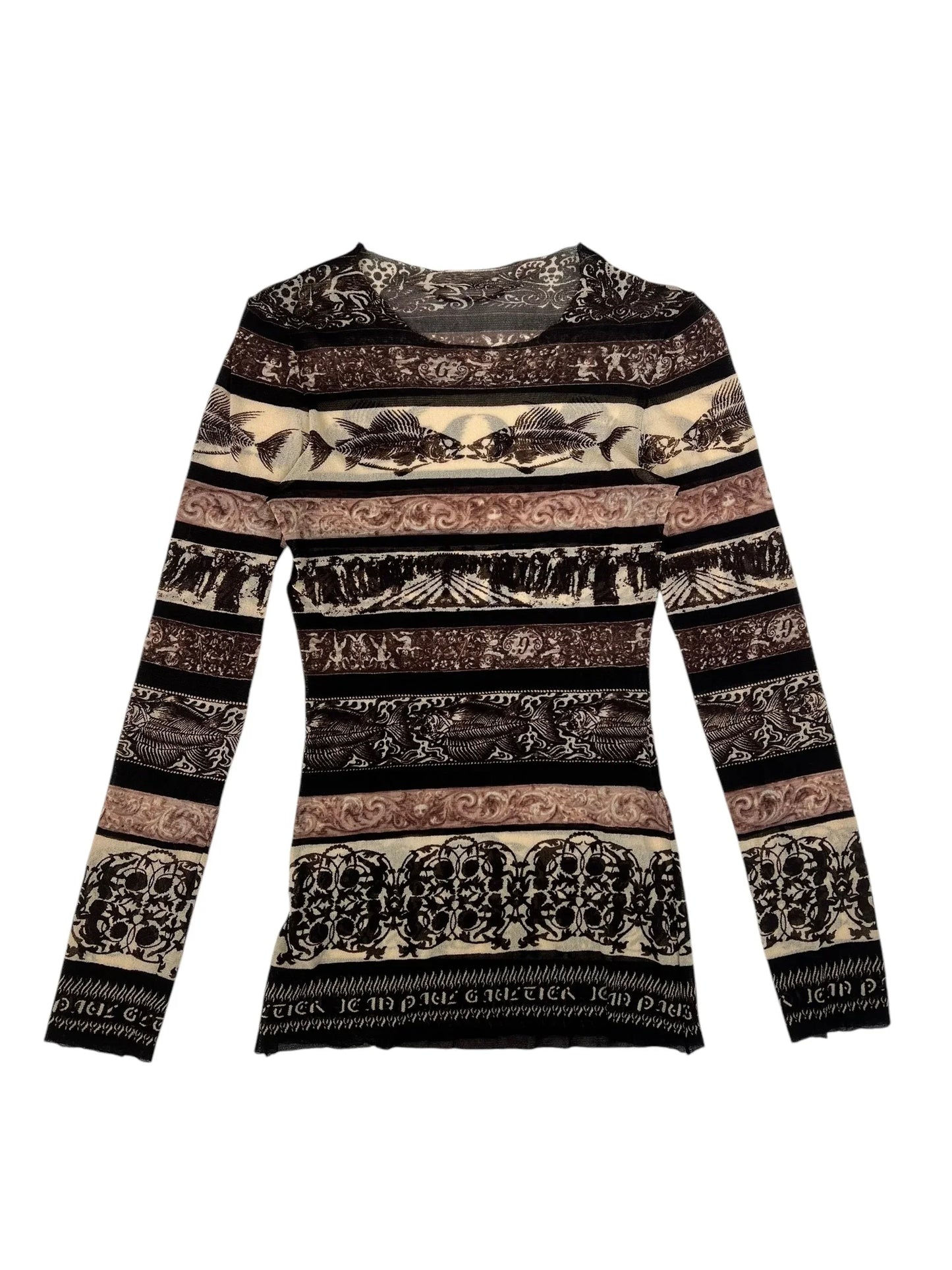 Jean Paul Gaultier S/S 1998 X-Ray top