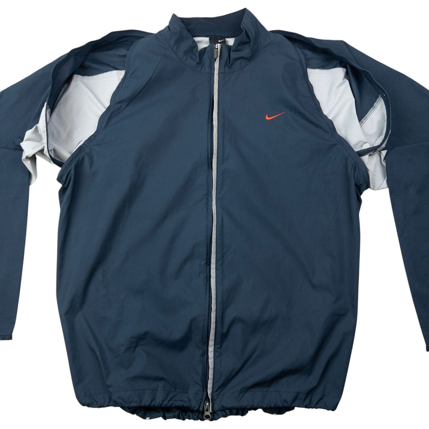 Vintage 2000s Nike Climafit Zip Off Sleeve Jacket Size XL | XL, Multicoloured
