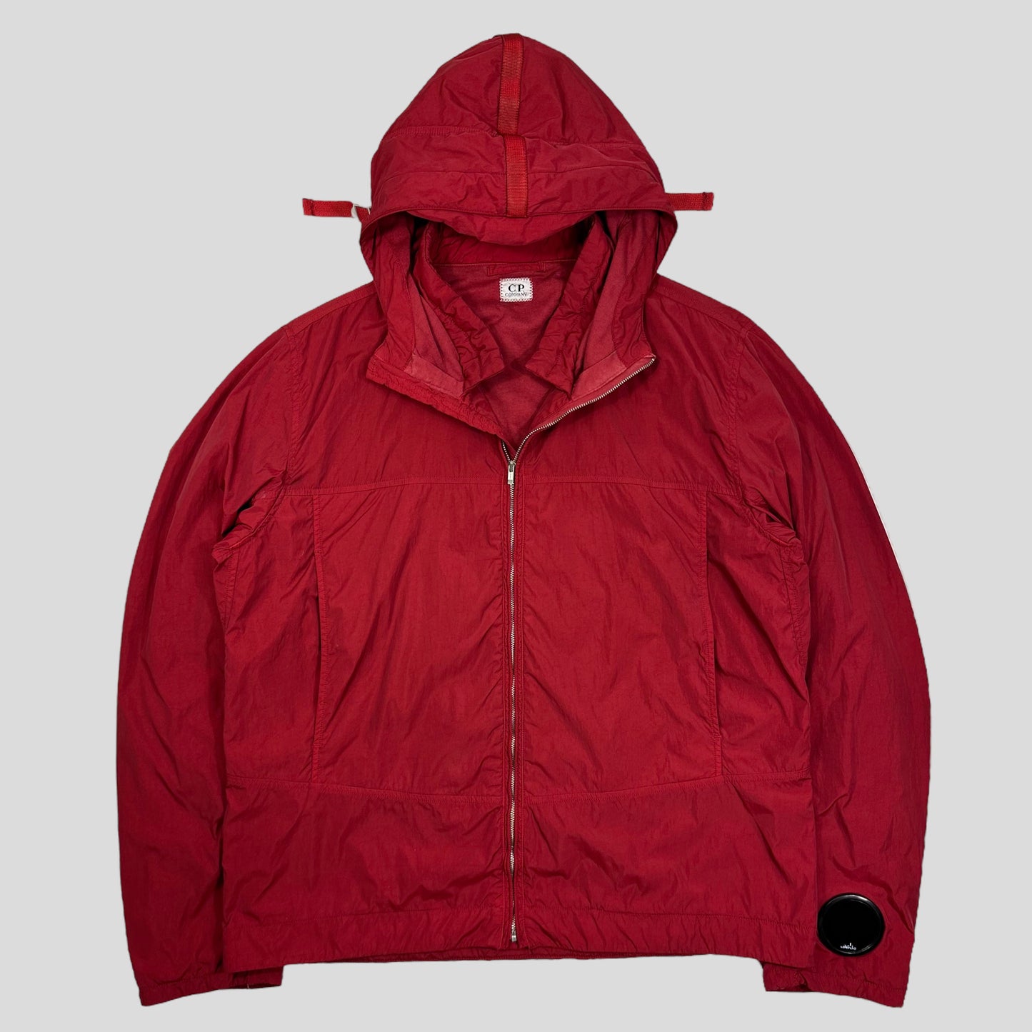CP Company AW09 Nylon Shimmer Padded Watchviewer Jacket - IT56 (XL) | Default Title, Red
