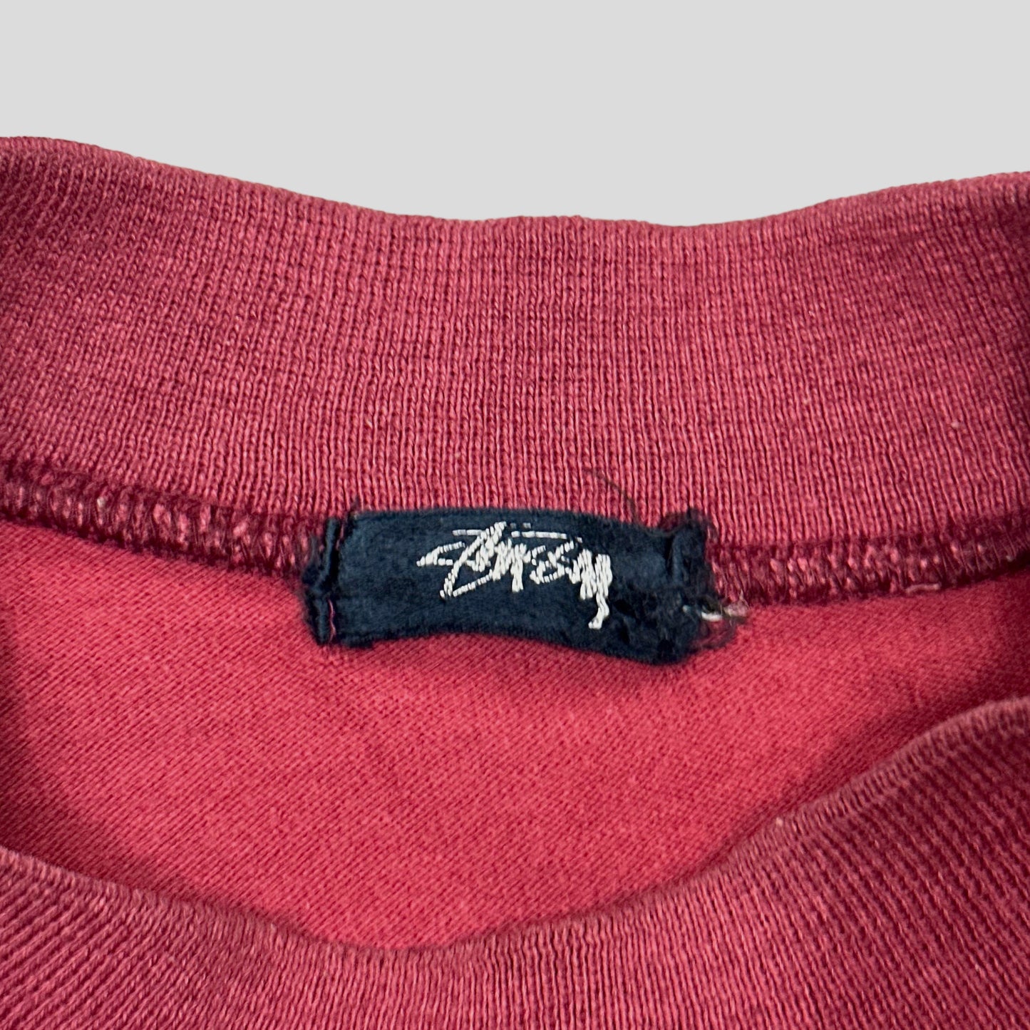 Stussy 80’s 8 Ball Tom Tom T-shirt - M | Default Title, Burgundy